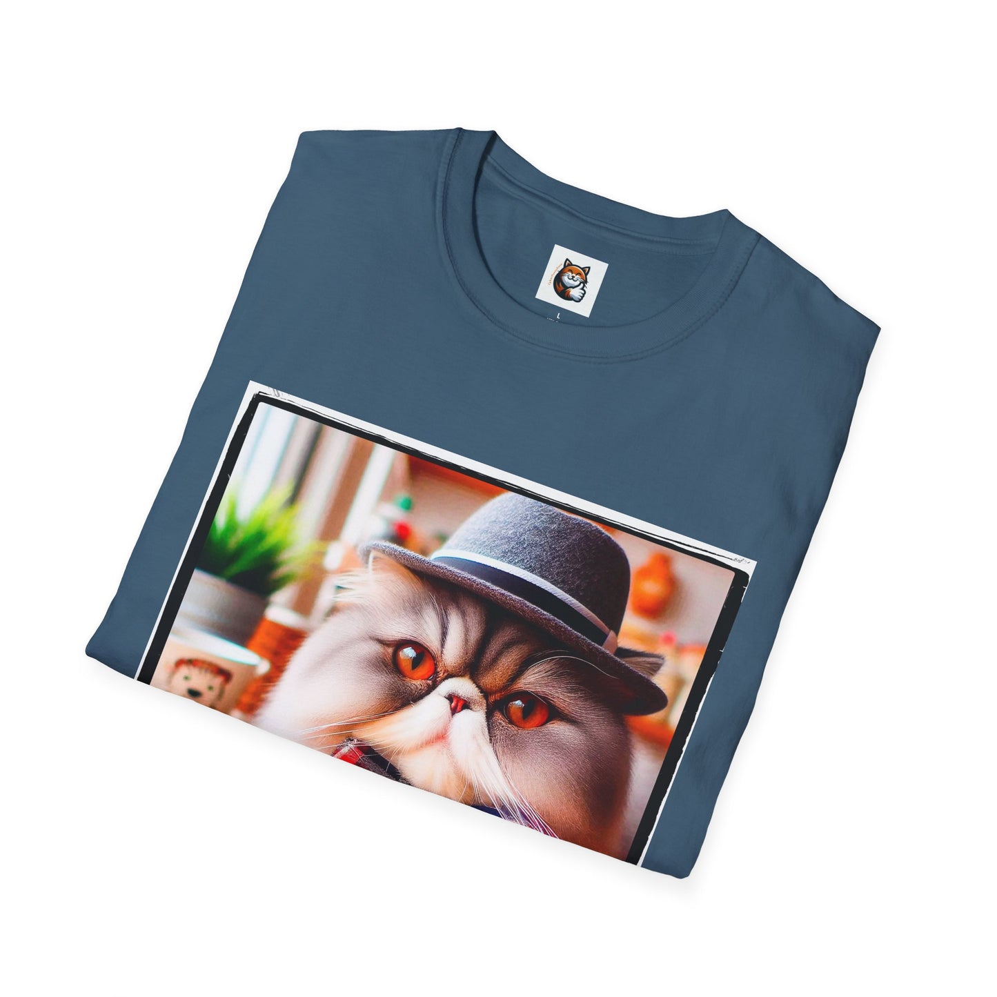 Persian Cat Unisex Softstyle T-Shirt