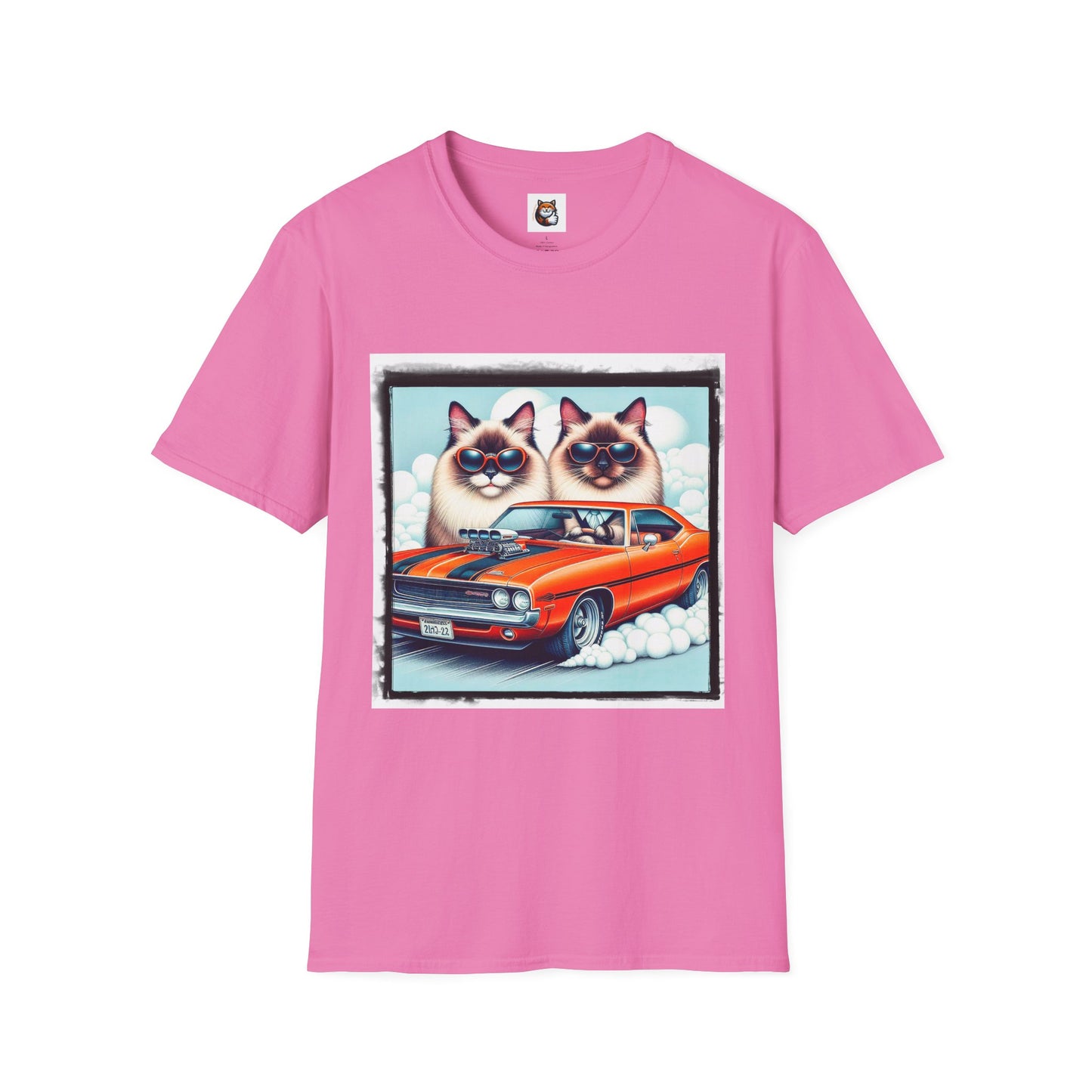 Wacky Birman Unisex Softstyle T-Shirt