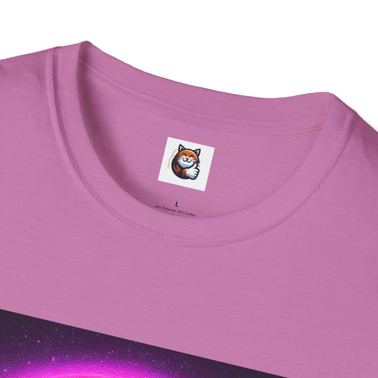 Siamese Cat purple rainbow