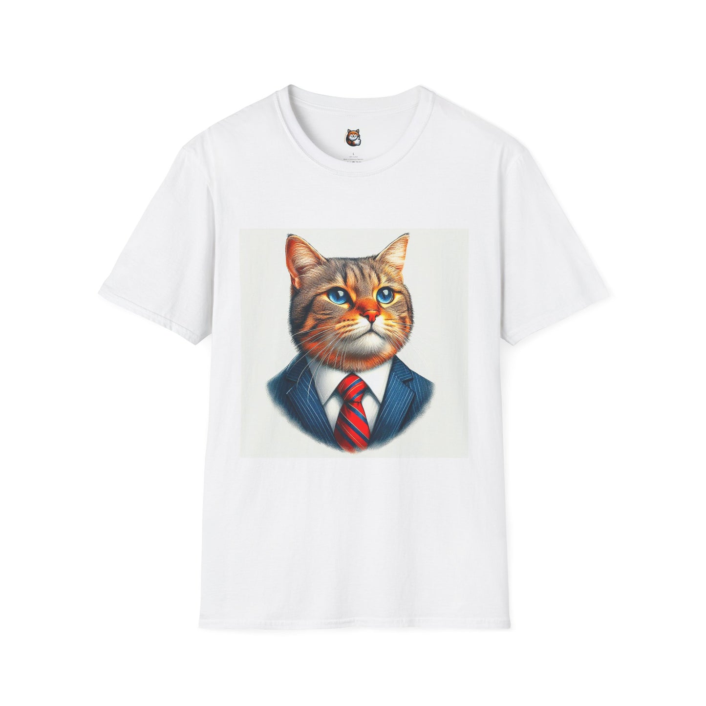 Domestic Cat Unisex Softstyle T-Shirt
