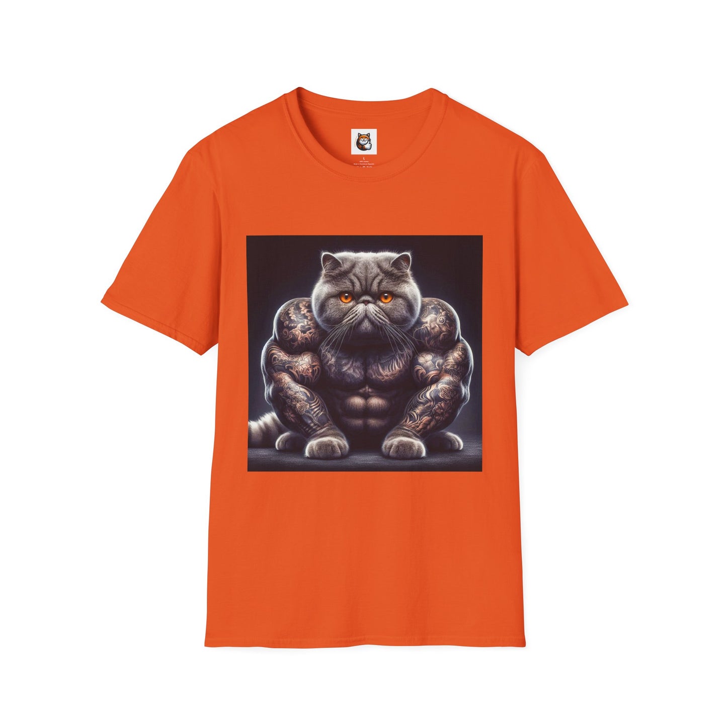 Exotic Shorthair Cat Unisex Softstyle T-Shirt