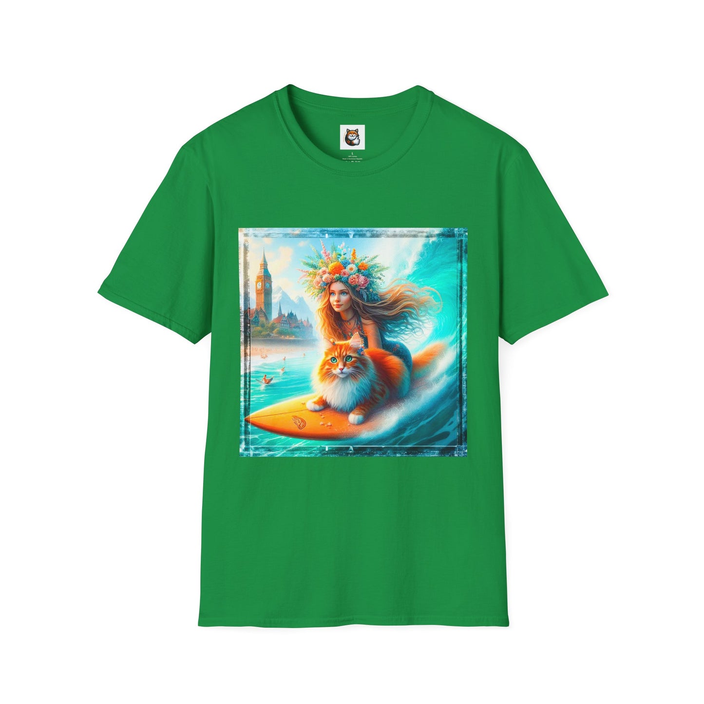 Norwegian Forest Cat Unisex Softstyle T-Shirt