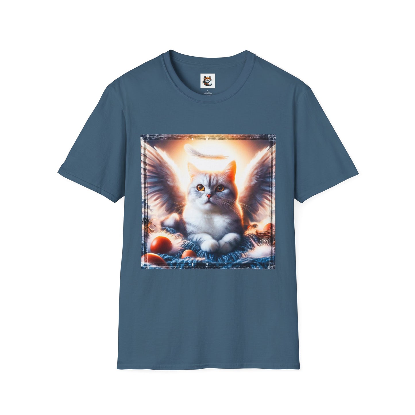 Domestic Cat Unisex heavenly Angel T-Shirt