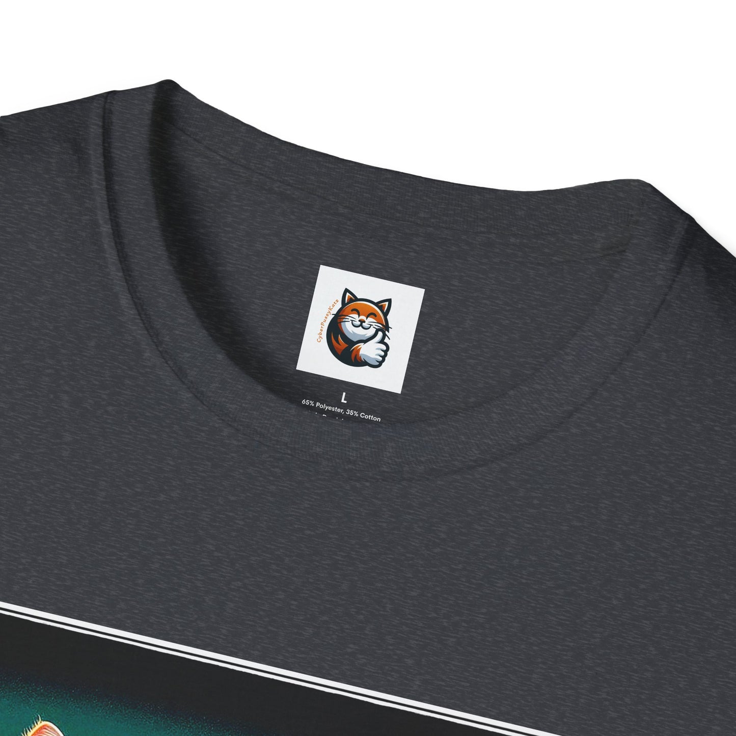 Wacky Exotic Shorthair Cat Unisex Softstyle T-Shirt