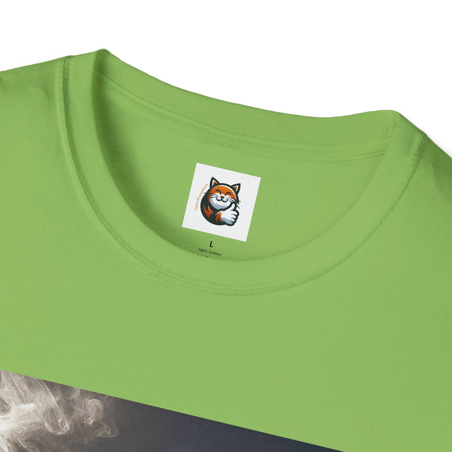 Russian Blue Cat Unisex Softstyle T-Shirt
