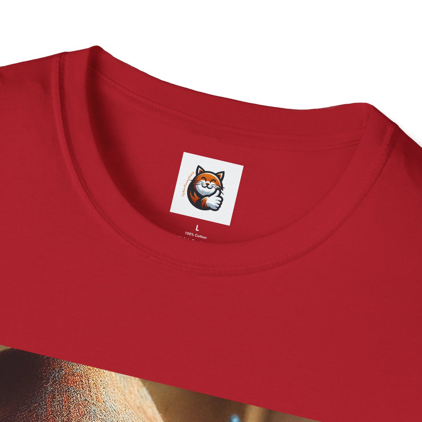 Russian Blue Cat hat and bow tie T-Shirt