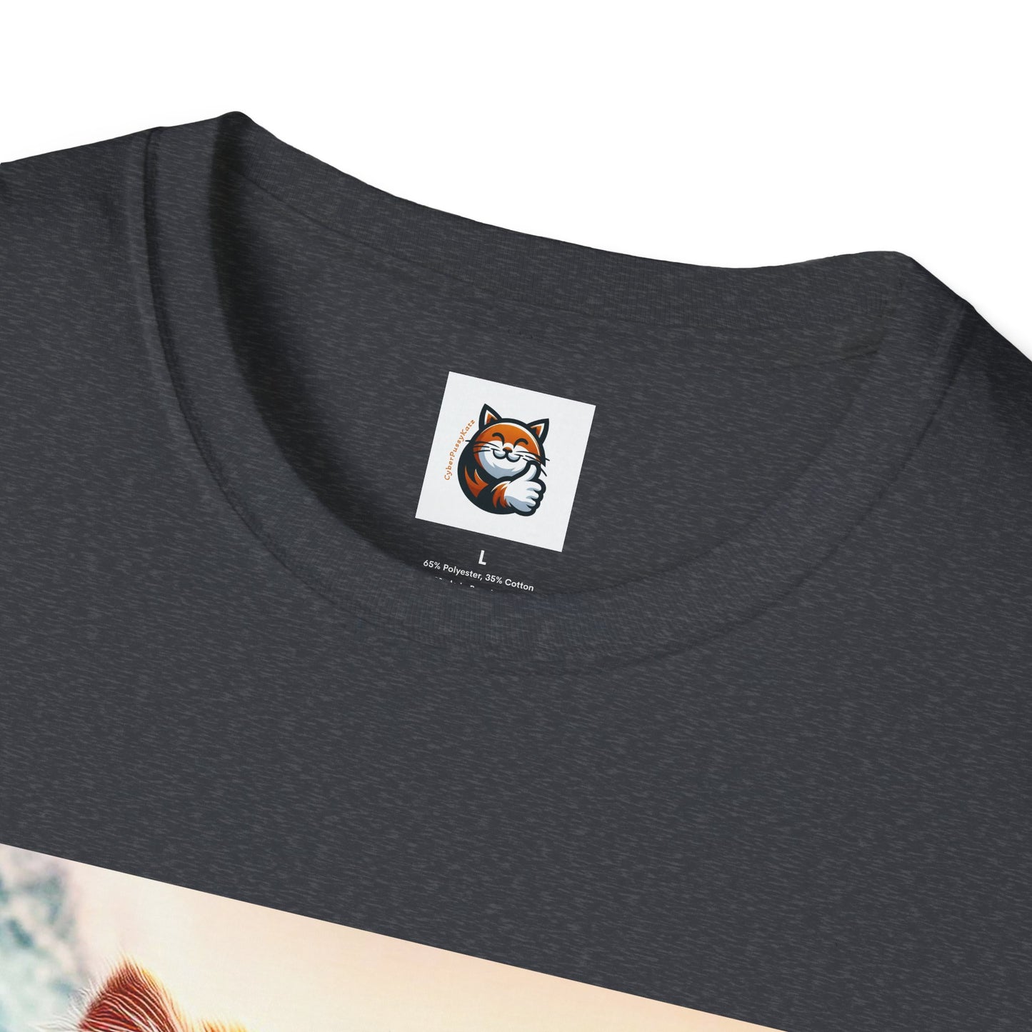 Selkirk Rex Cat T-Shirt angry surfer