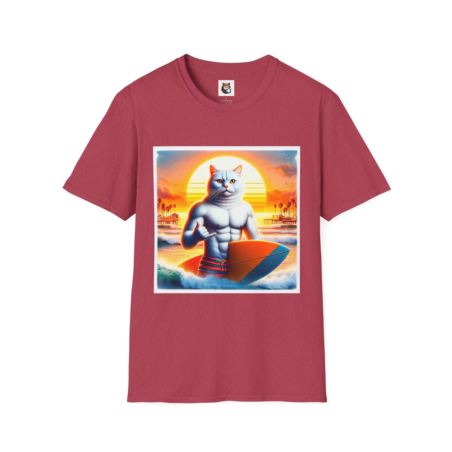 Domestic Cat Unisex Softstyle T-Shirt