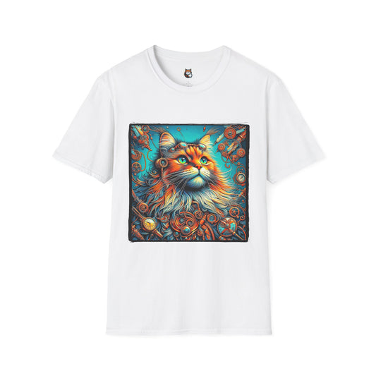Norwegian Forest Cat Unisex Softstyle T-Shirt