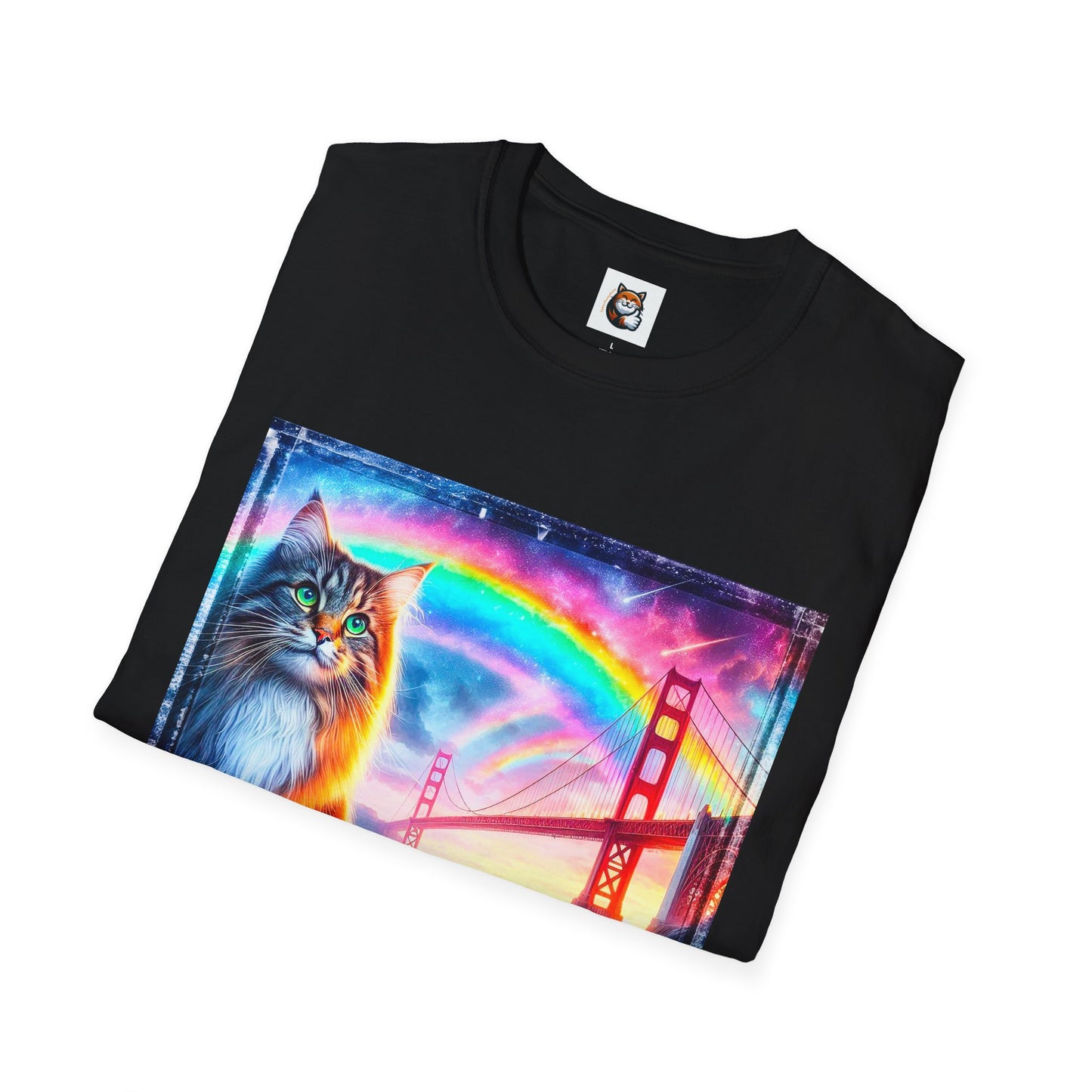 Norwegian Forest Cat Unisex Softstyle T-Shirt