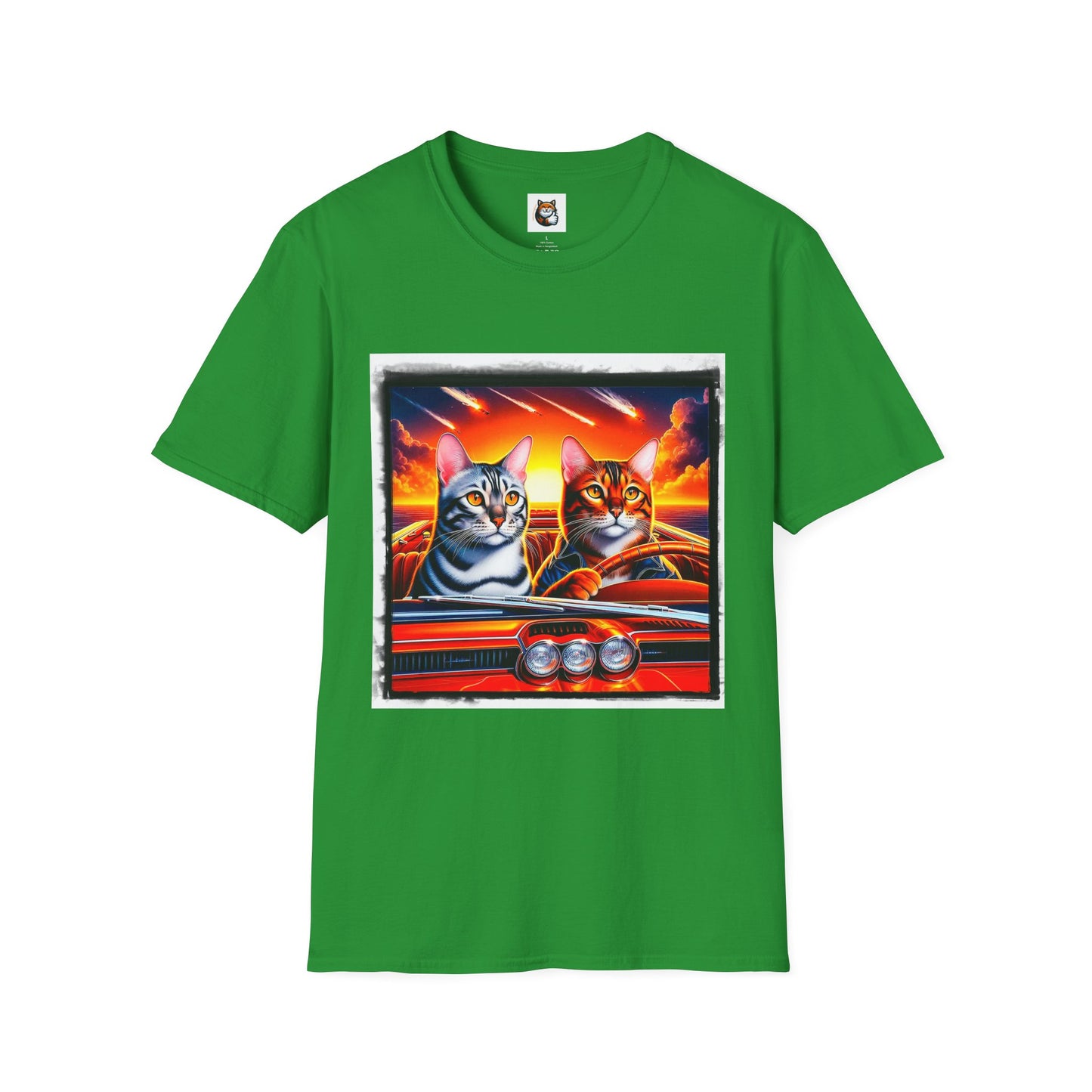 Wacky Bengal Unisex Softstyle T-Shirt