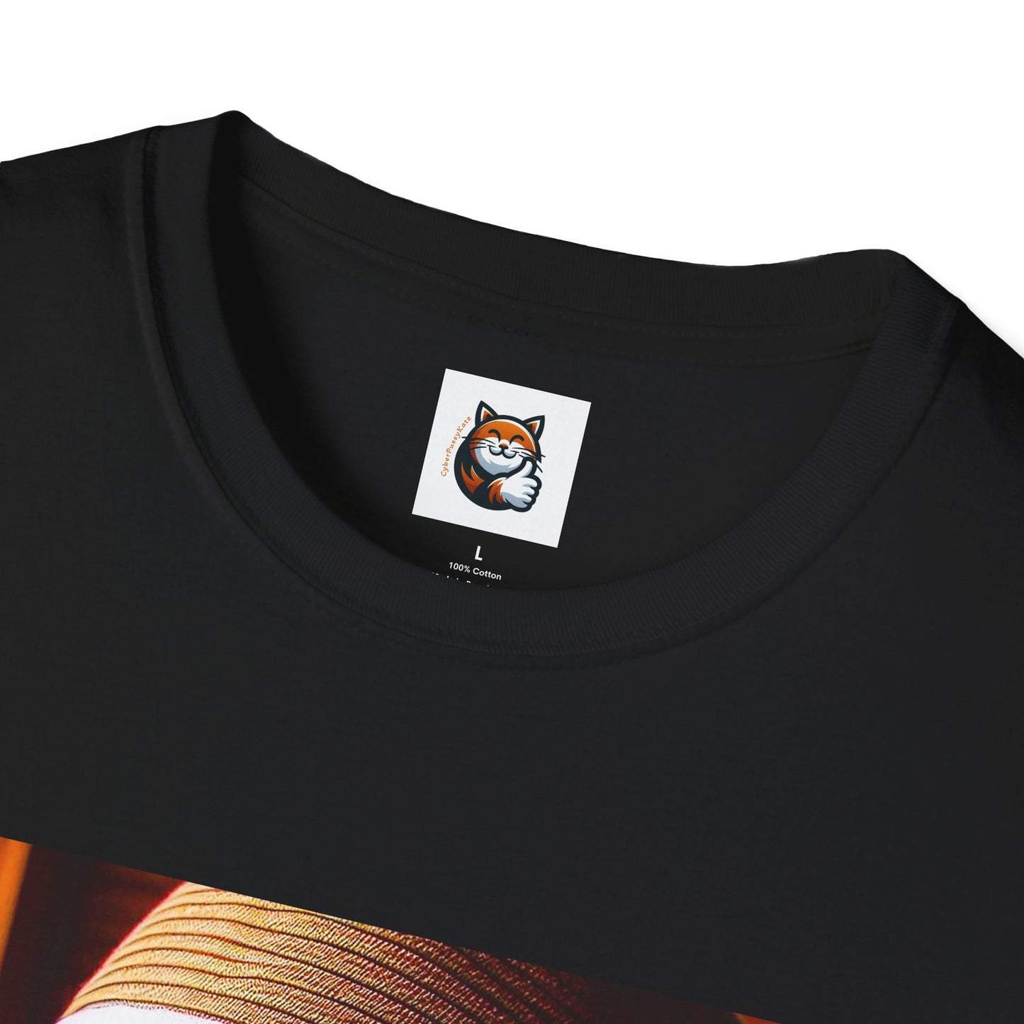 Russian Blue Cat hat and bow tie  T-Shirt