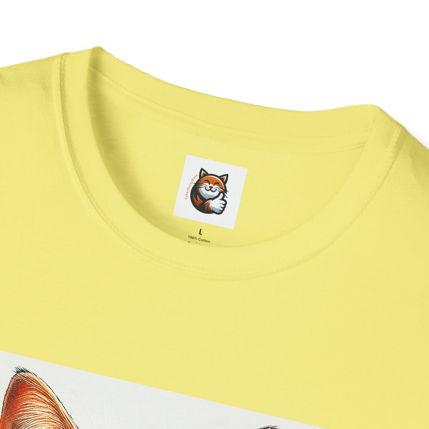 Domestic Cat Unisex Softstyle T-Shirt