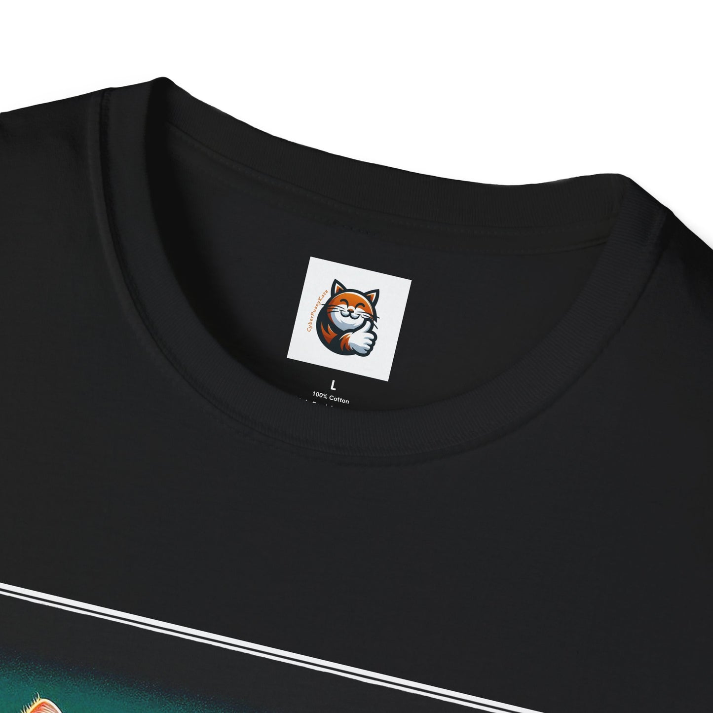 Wacky Exotic Shorthair Cat Unisex Softstyle T-Shirt