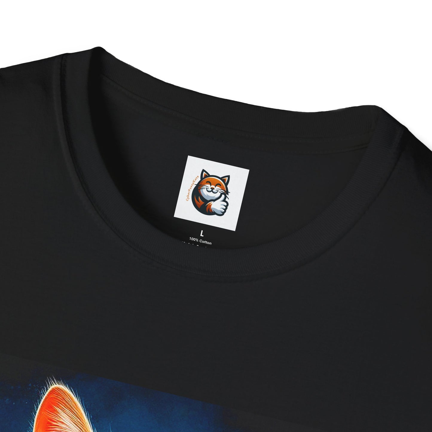 Domestic Cat Unisex suit and tie T-Shirt
