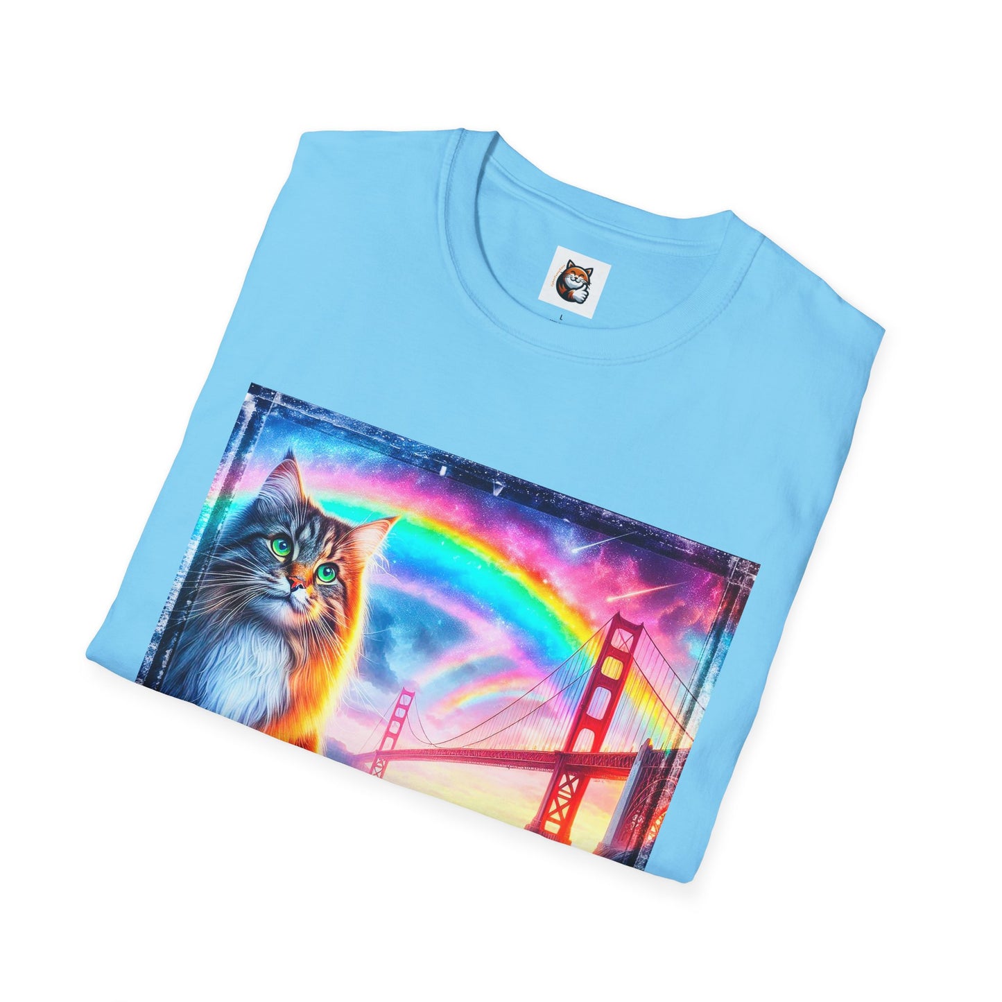Norwegian Forest Cat Unisex Softstyle T-Shirt