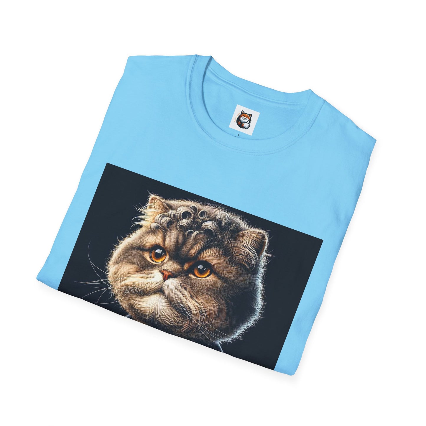 Selkirk Rex Cat T-Shirt business professional