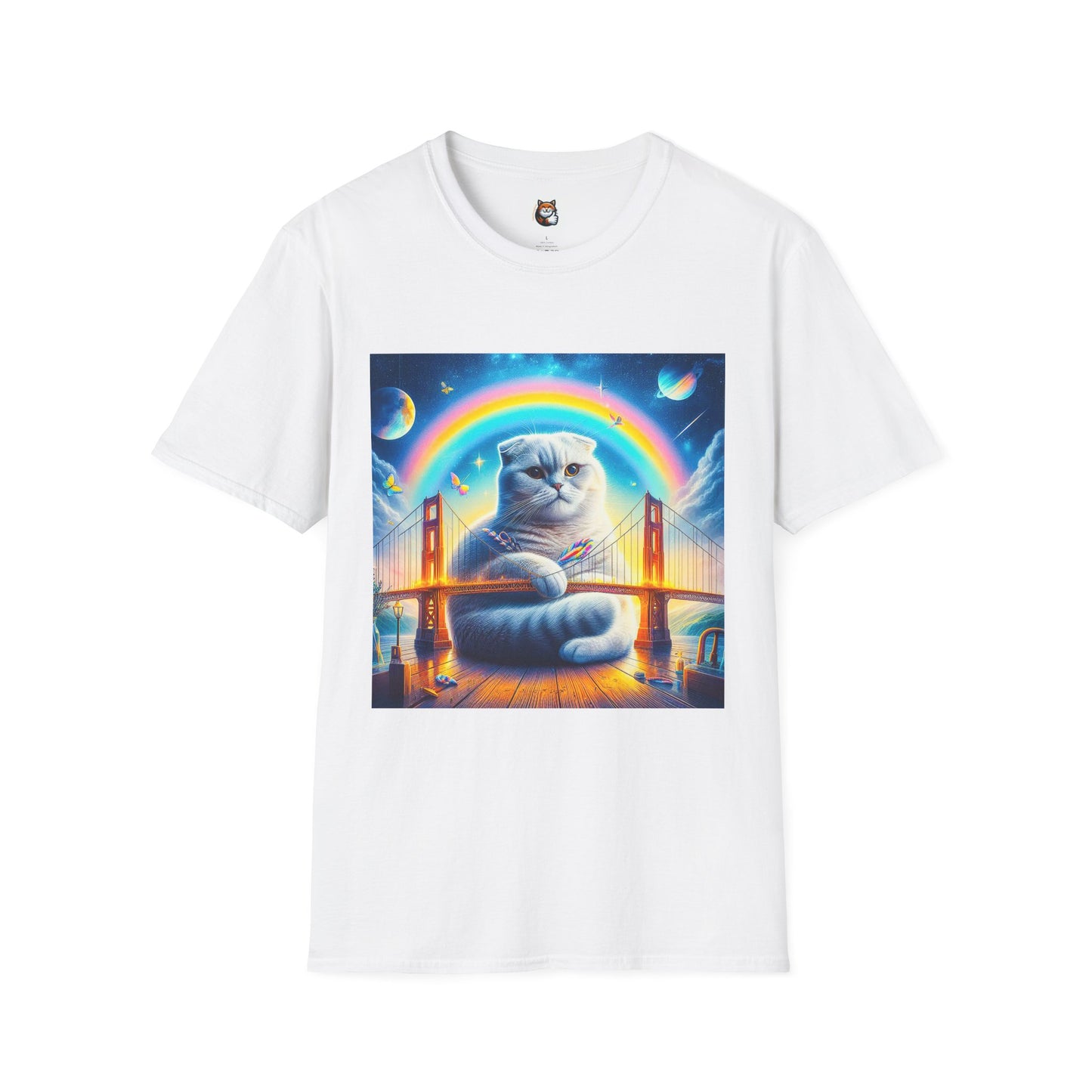 Scottish Fold Cat big kitty  T-Shirt
