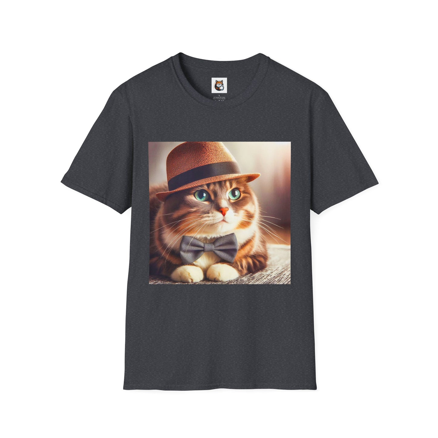 Domestic Cat Unisex Softstyle T-Shirt