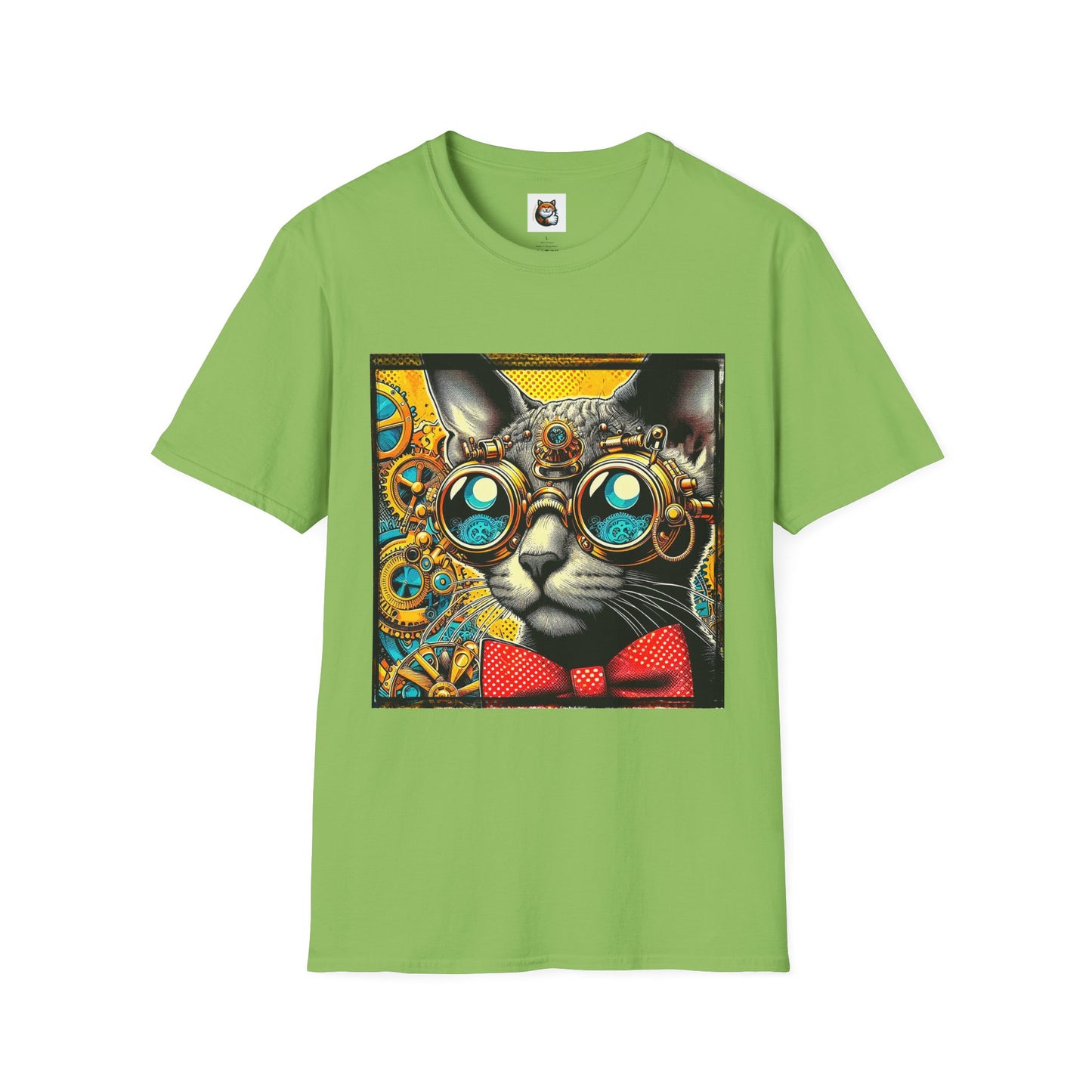 Cornish Rex Cat steam punk  T-Shirt