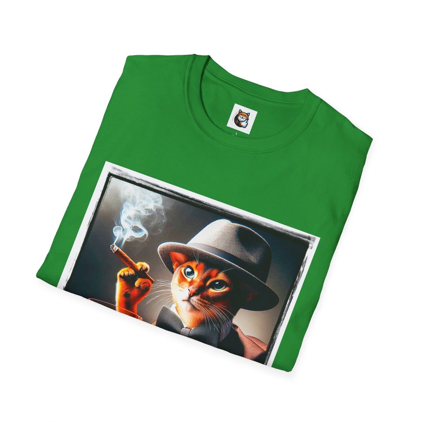 Abyssinian cigar smoking Softstyle T-Shirt