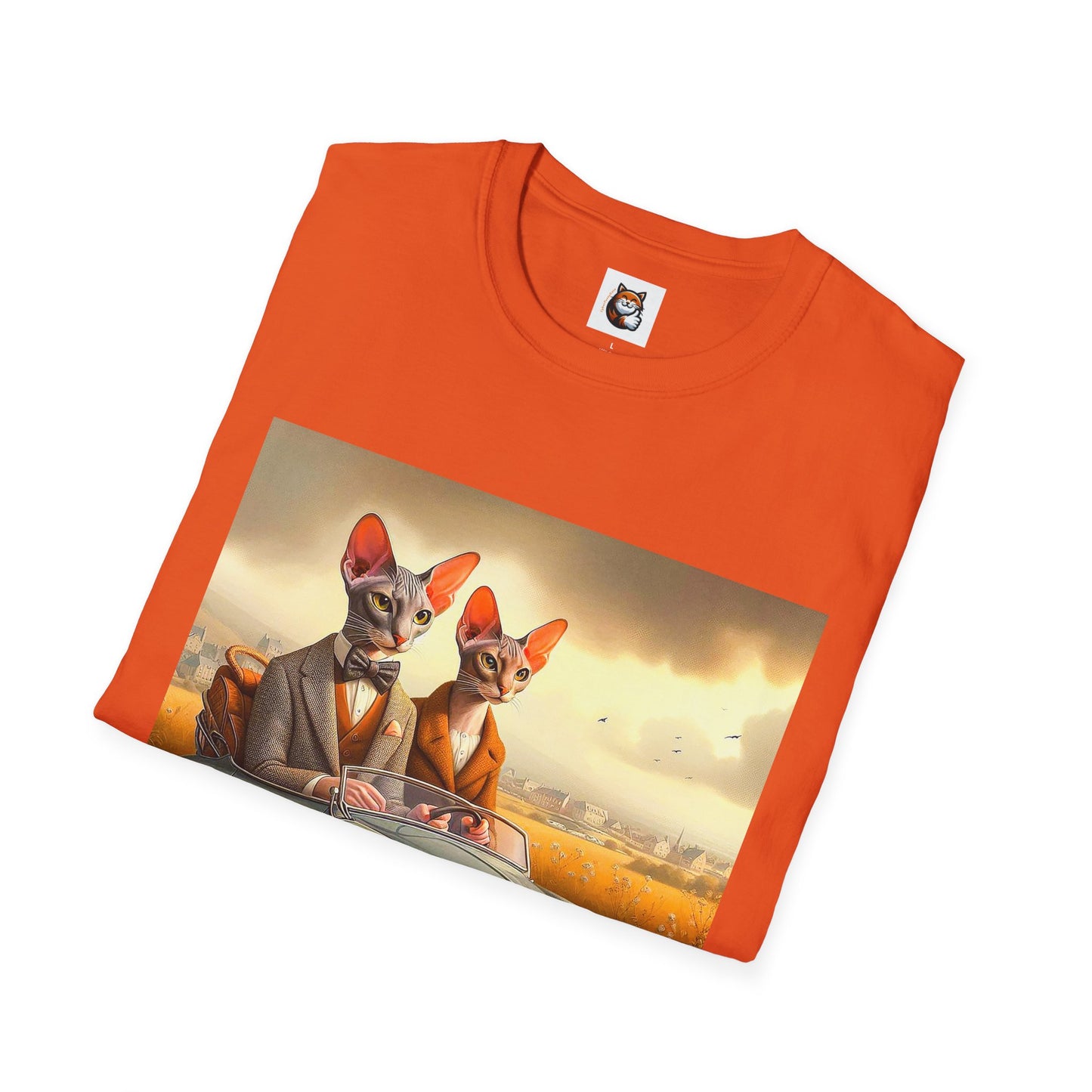 Wacky Oriental Shorthair Unisex Softstyle T-Shirt
