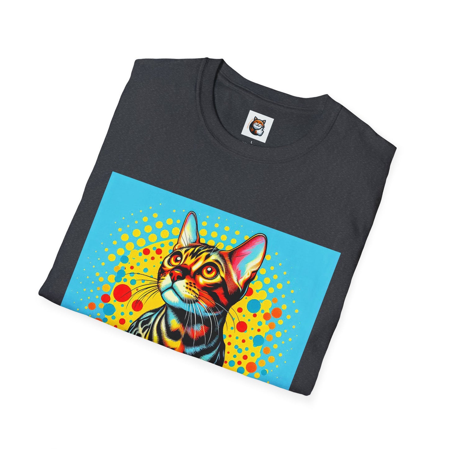 Bengal Unisex spots anf stripes  colors Softstyle T-Shirt