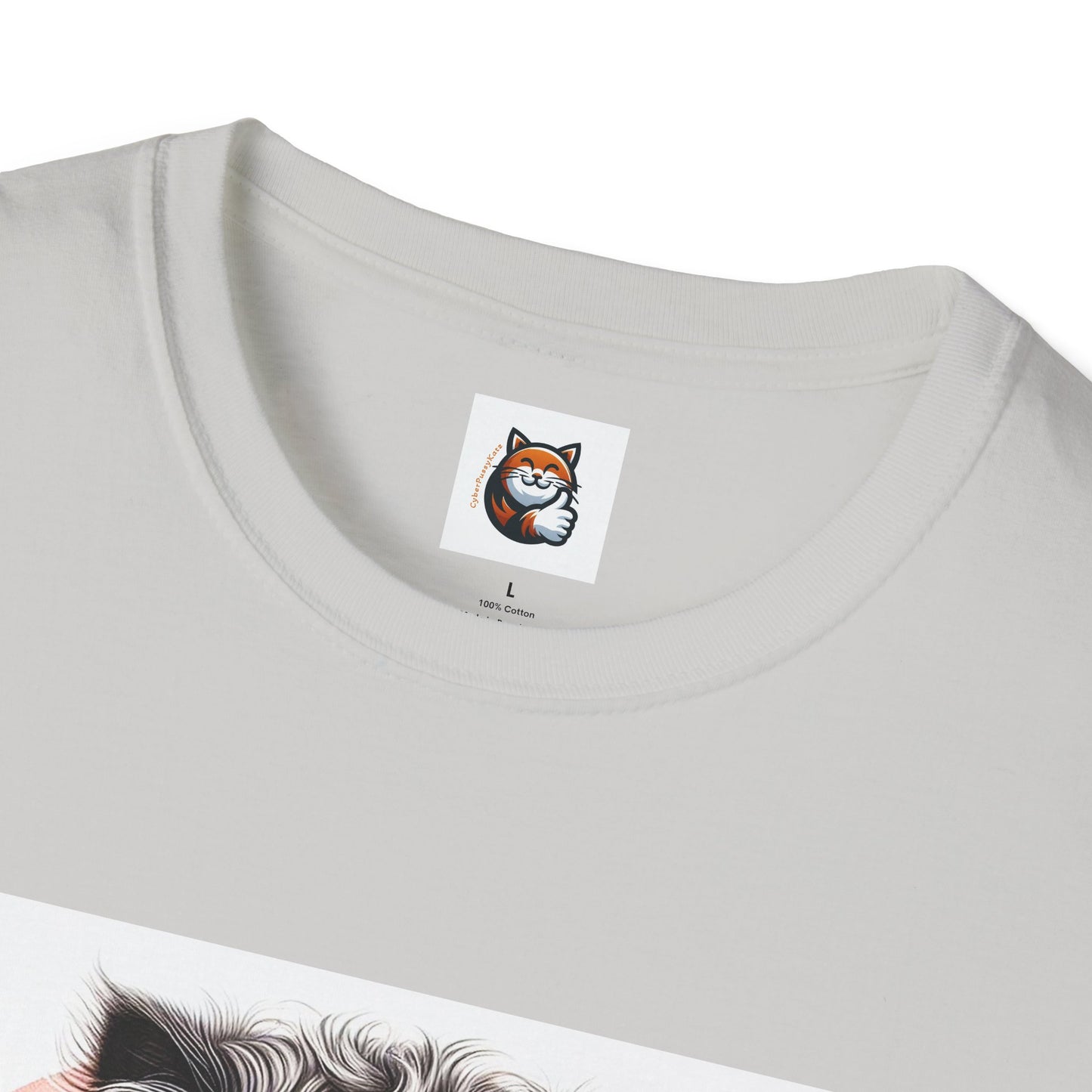 Selkirk Rex Cat T-Shirt fluffy surfer girl