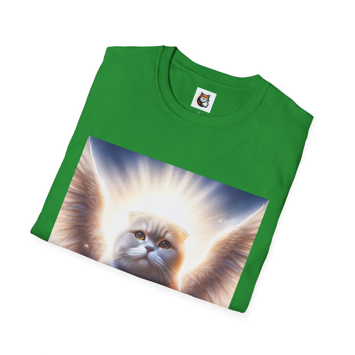 Scottish Fold Cat pretty Angel   T-Shirt