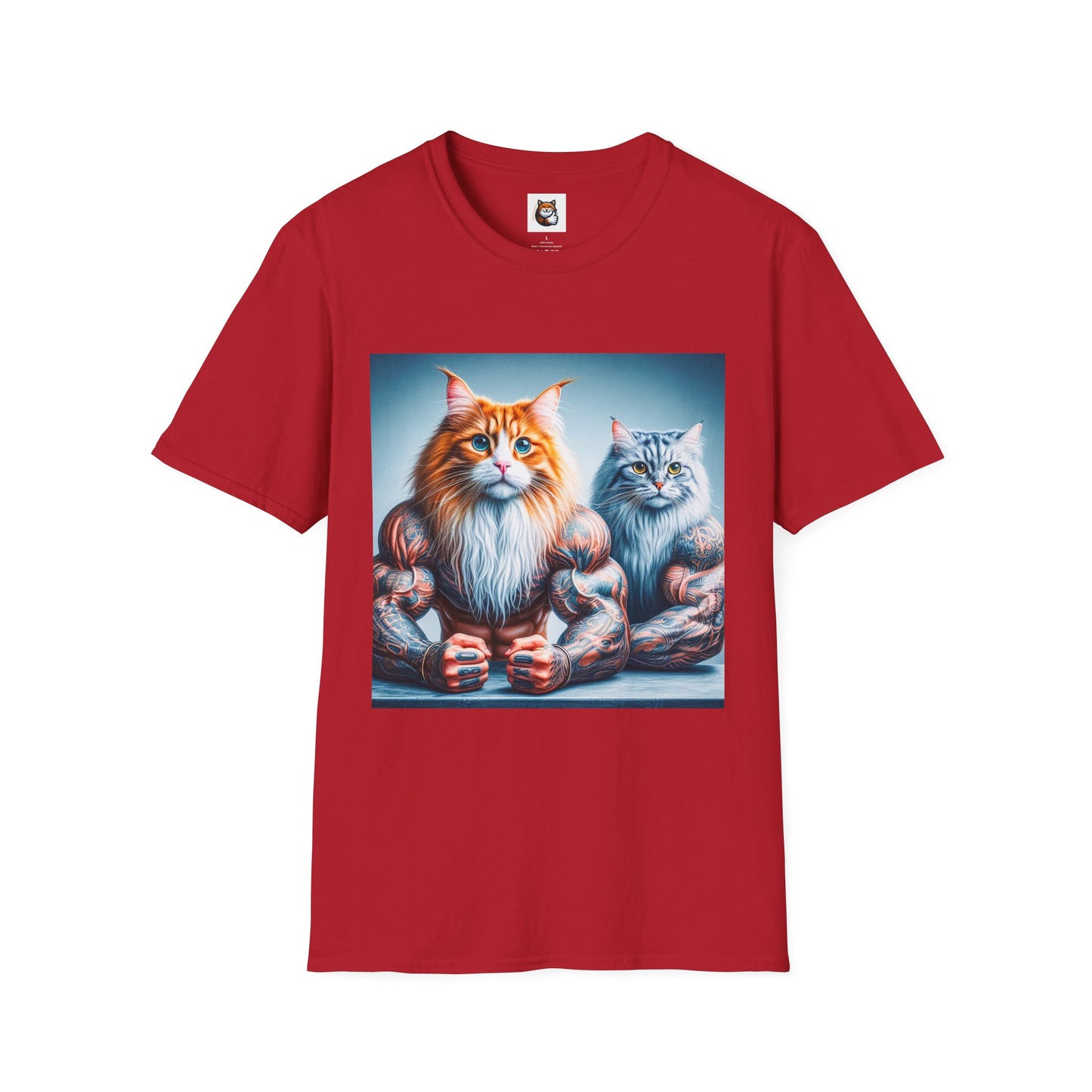 Norwegian Forest Cat Unisex Softstyle T-Shirt