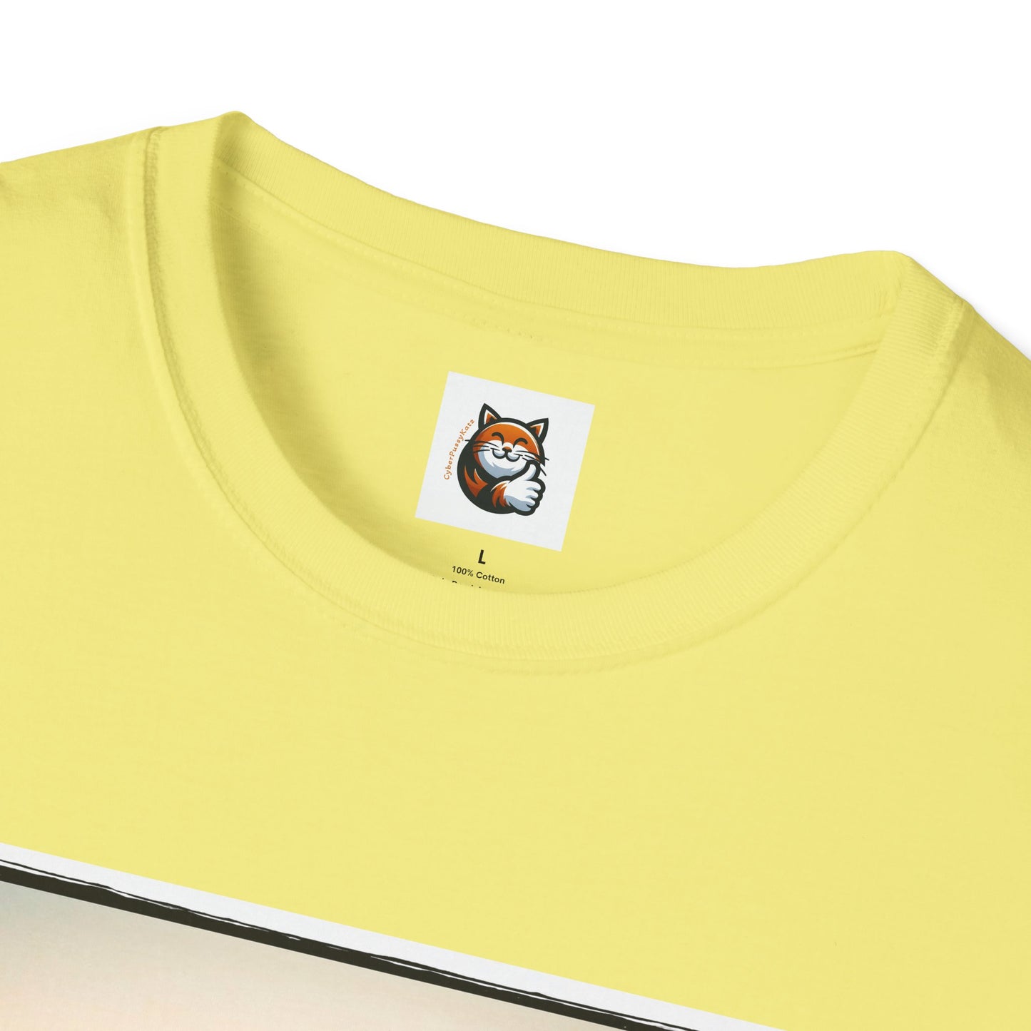 Wacky  Devon Rex Cat Unisex Softstyle T-Shirt