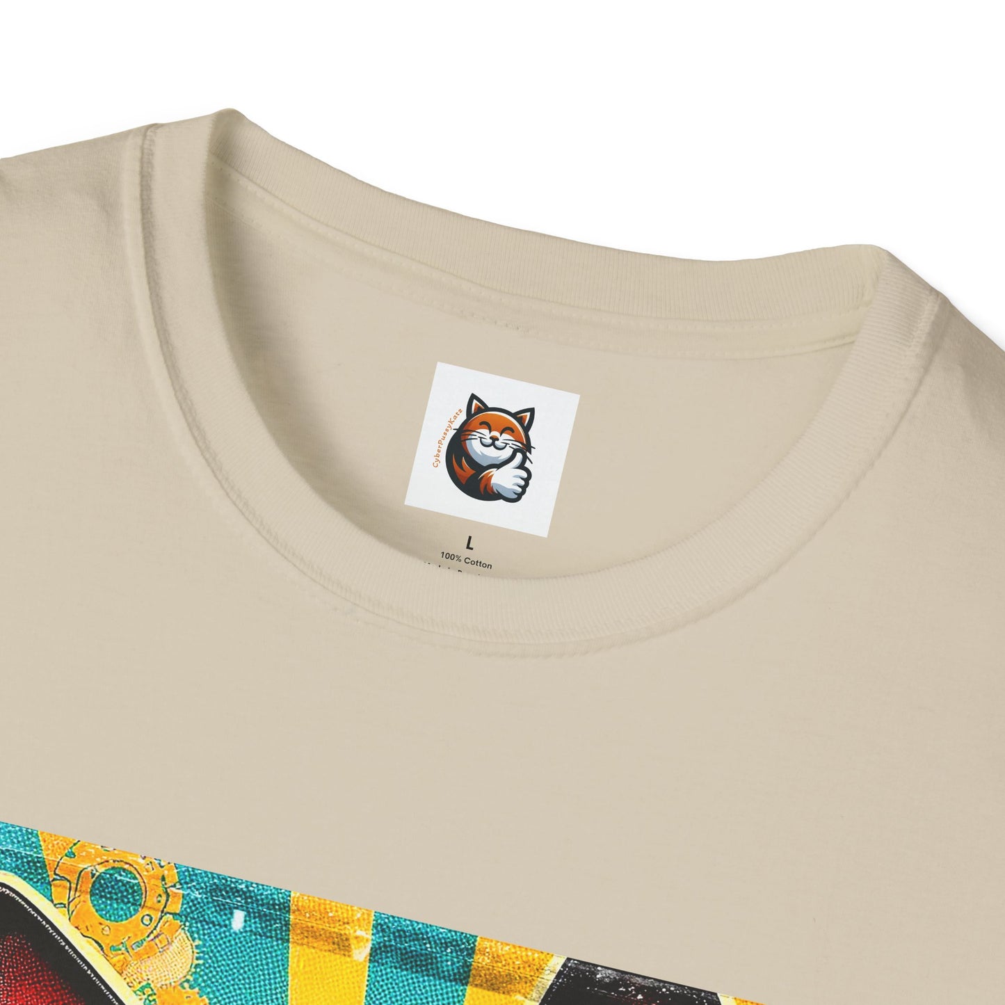 Cornish Rex Cat Unisex steam punk  T-Shirt