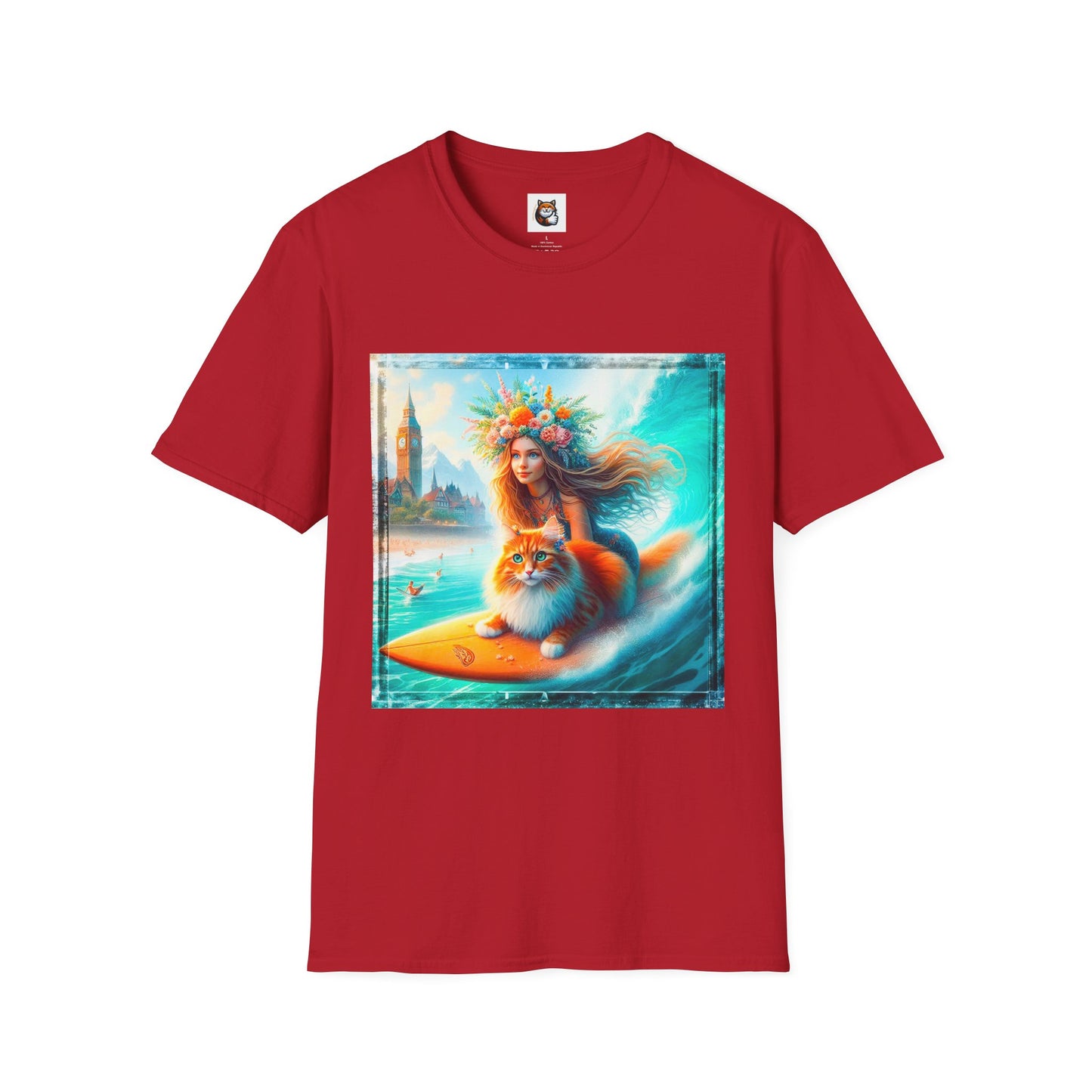Norwegian Forest Cat Unisex Softstyle T-Shirt