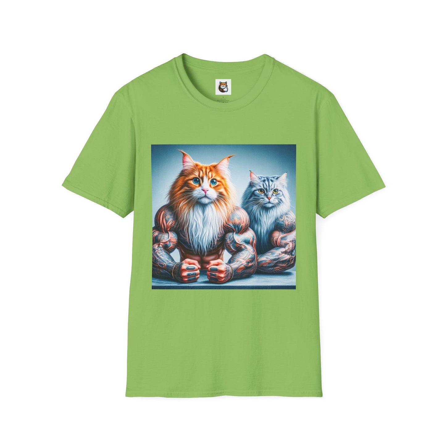 Norwegian Forest Cat Unisex Softstyle T-Shirt