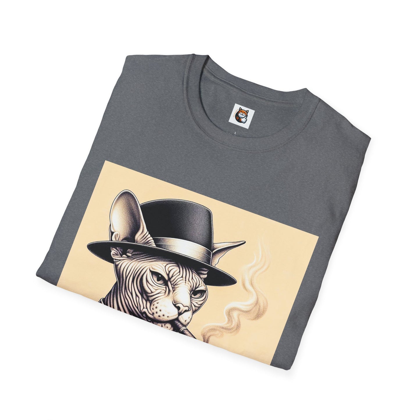 Sphynx Cat bar smoking