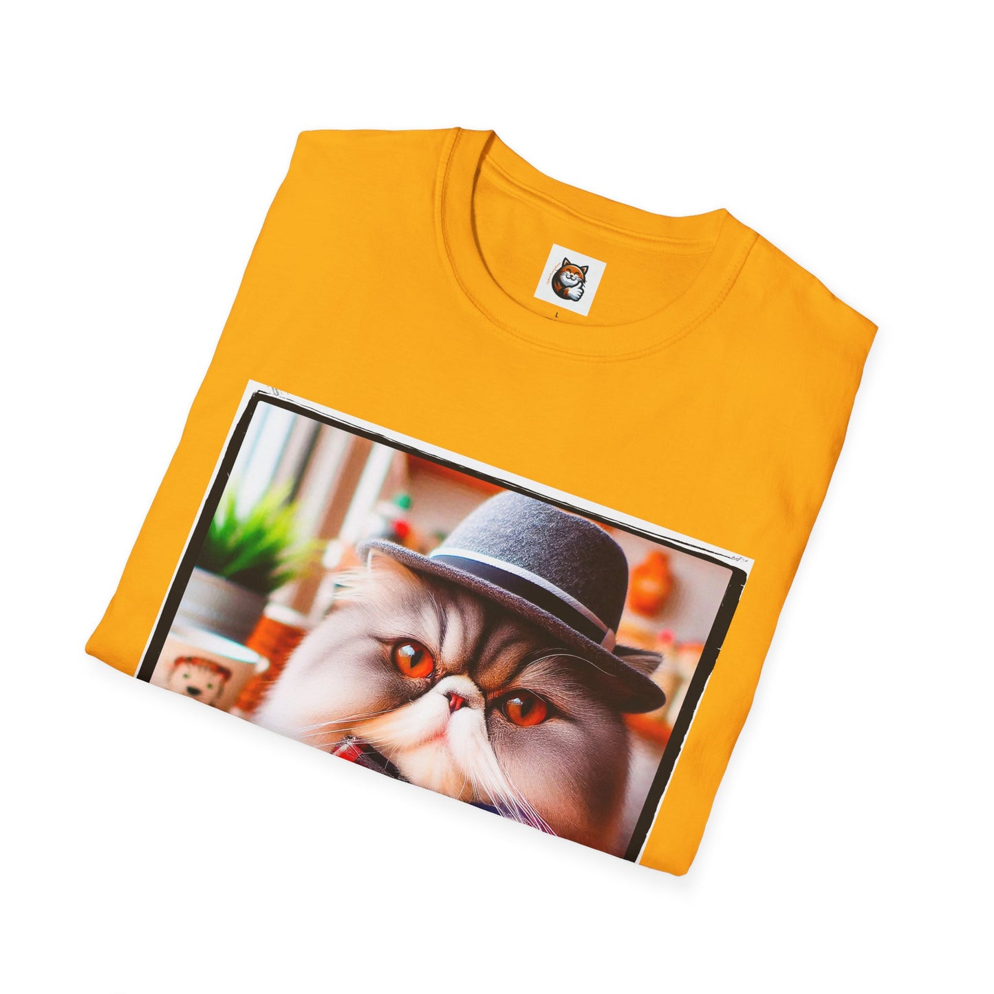 Persian Cat Unisex Softstyle T-Shirt
