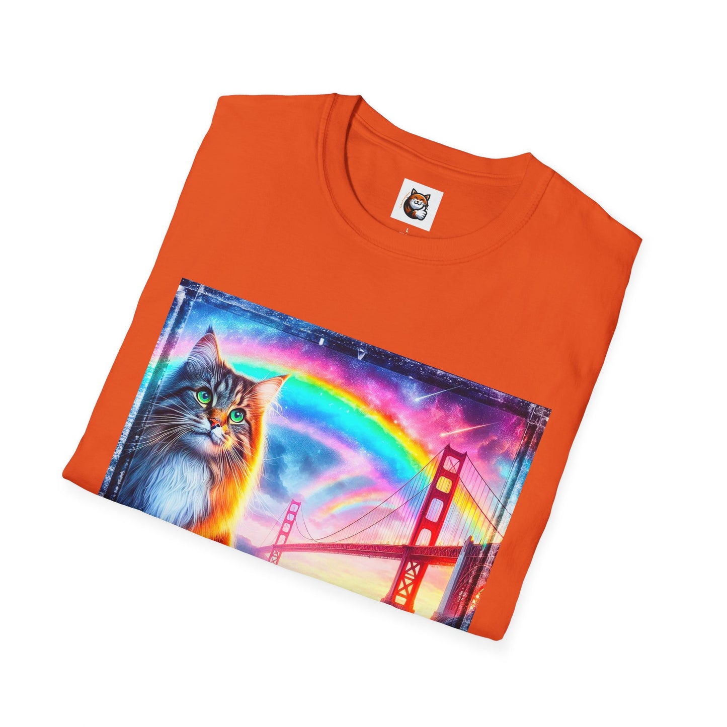 Norwegian Forest Cat Unisex Softstyle T-Shirt