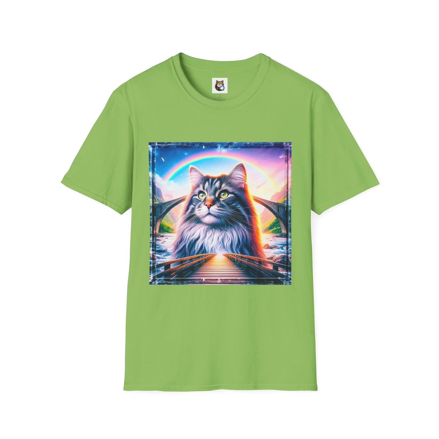 Norwegian Forest Cat Unisex Softstyle T-Shirt