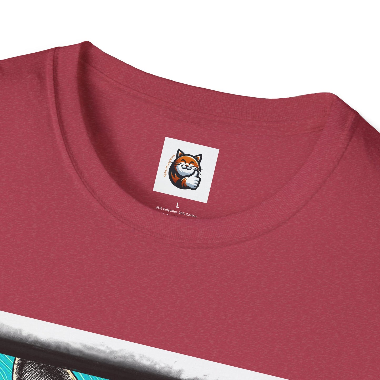 Devon Rex Cat Unisex Softstyle T-Shirt