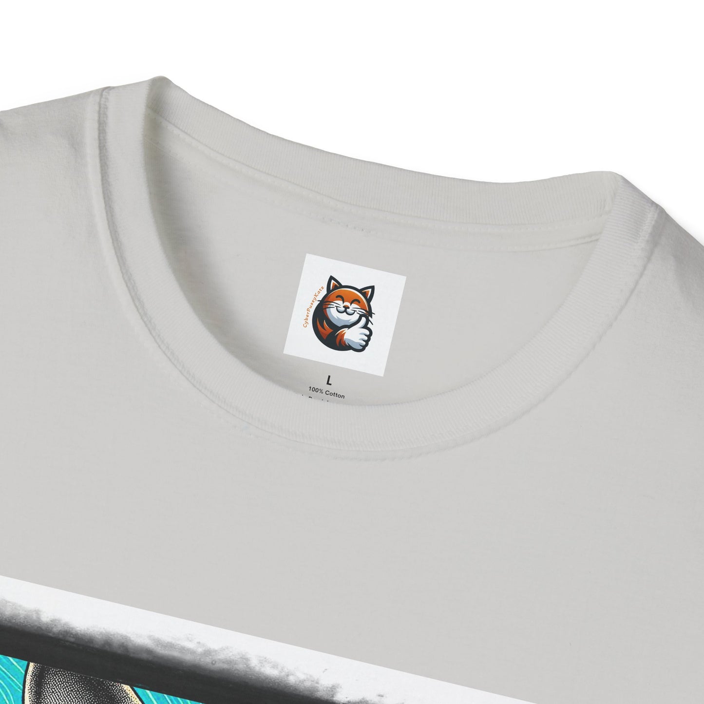 Devon Rex Cat Unisex Softstyle T-Shirt