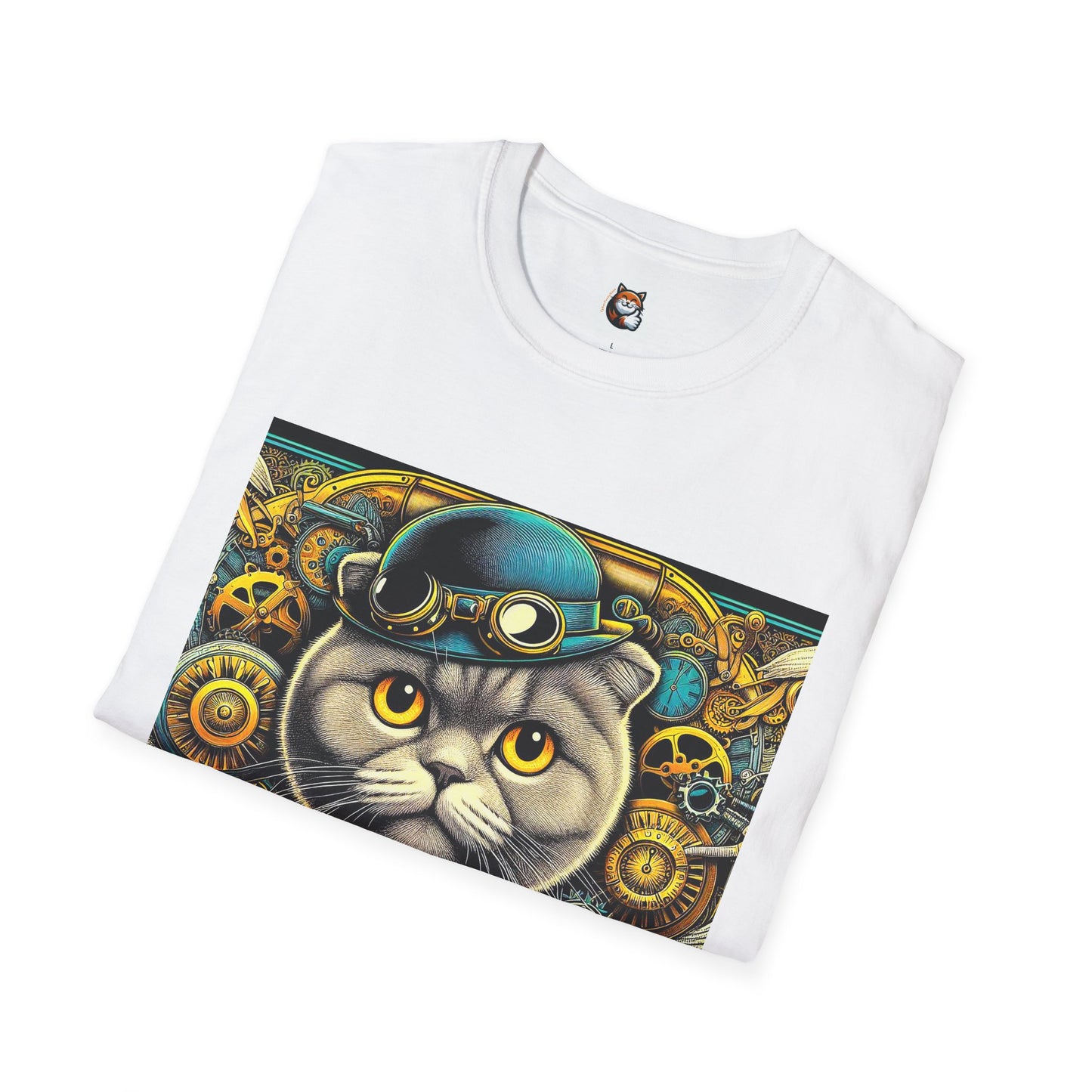 Scottish Fold  steam punk T-Shirt