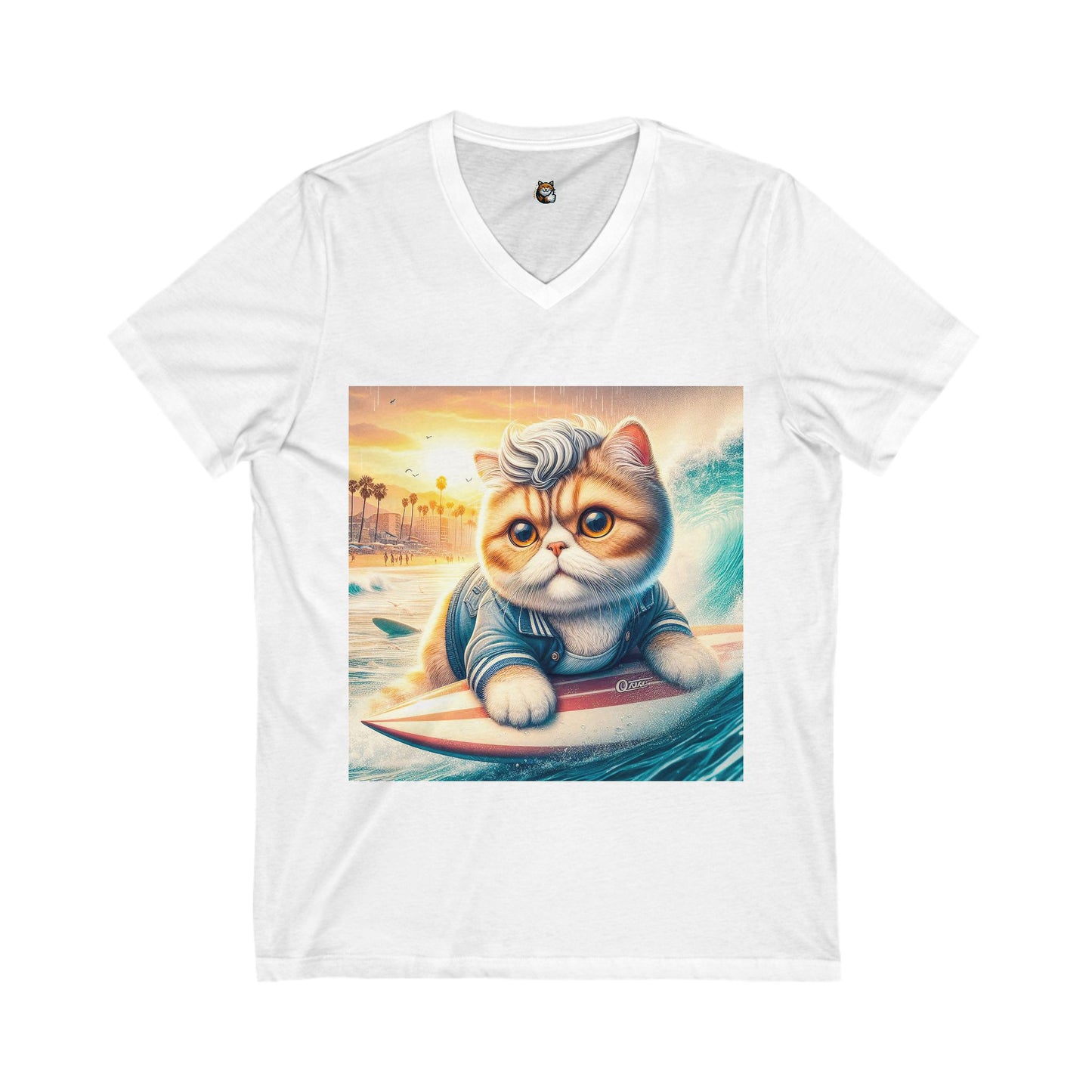 Selkirk Rex V-Neck 50s surfer