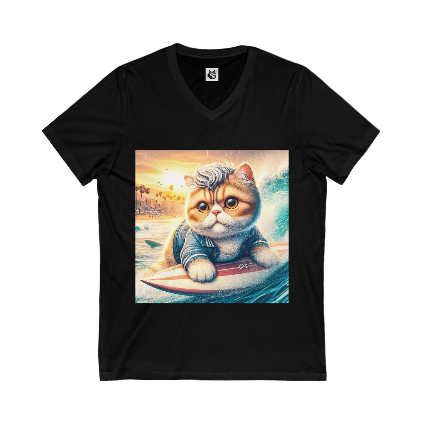 Selkirk Rex V-Neck 50s surfer