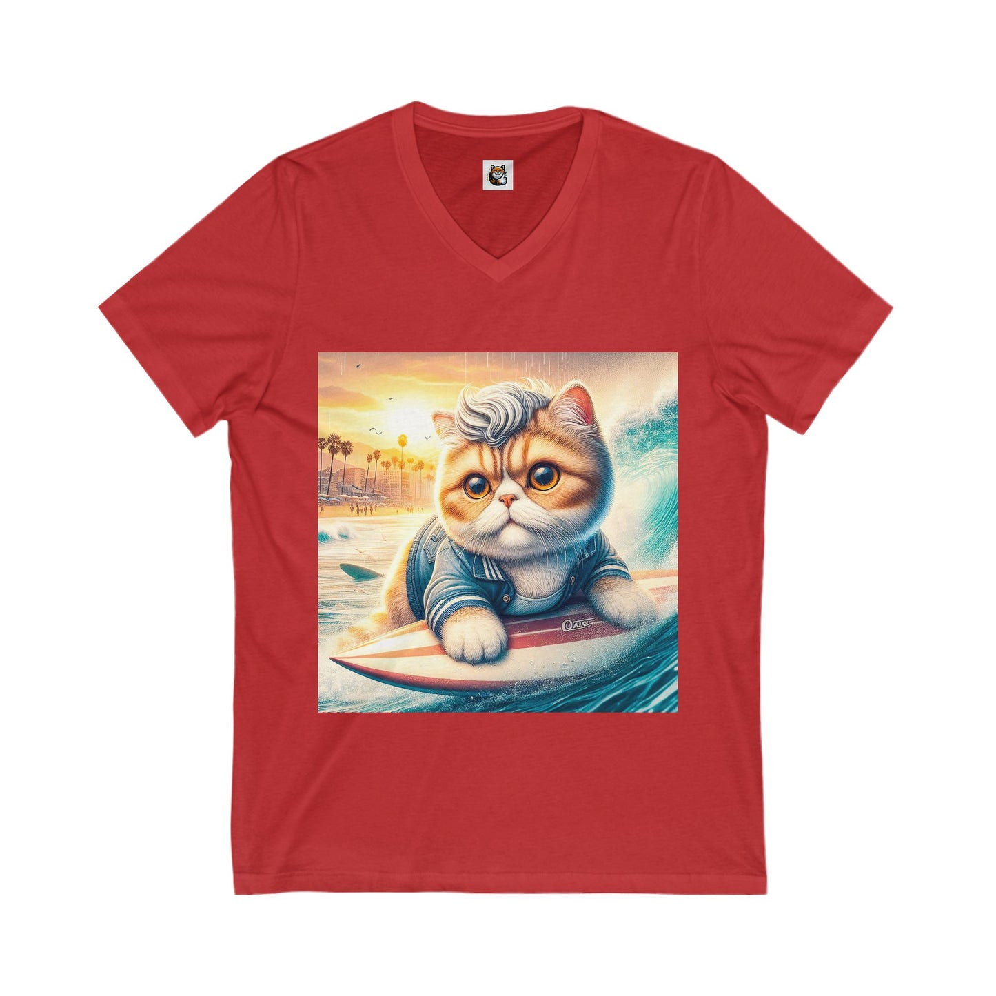 Selkirk Rex V-Neck 50s surfer