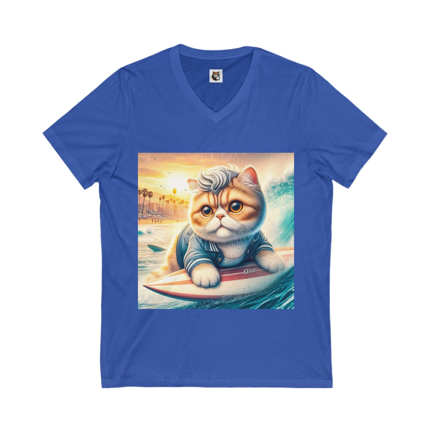 Selkirk Rex V-Neck 50s surfer