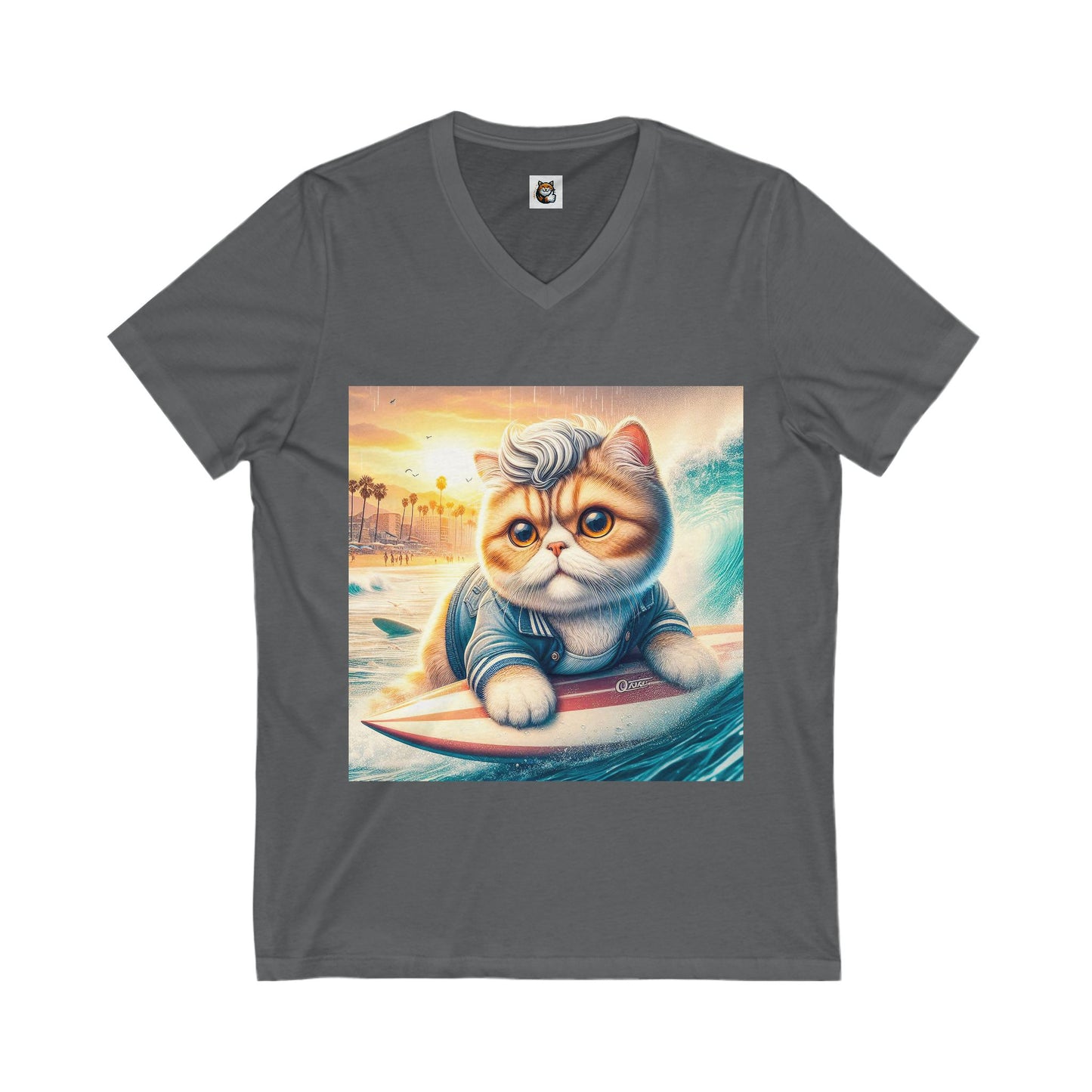 Selkirk Rex V-Neck 50s surfer