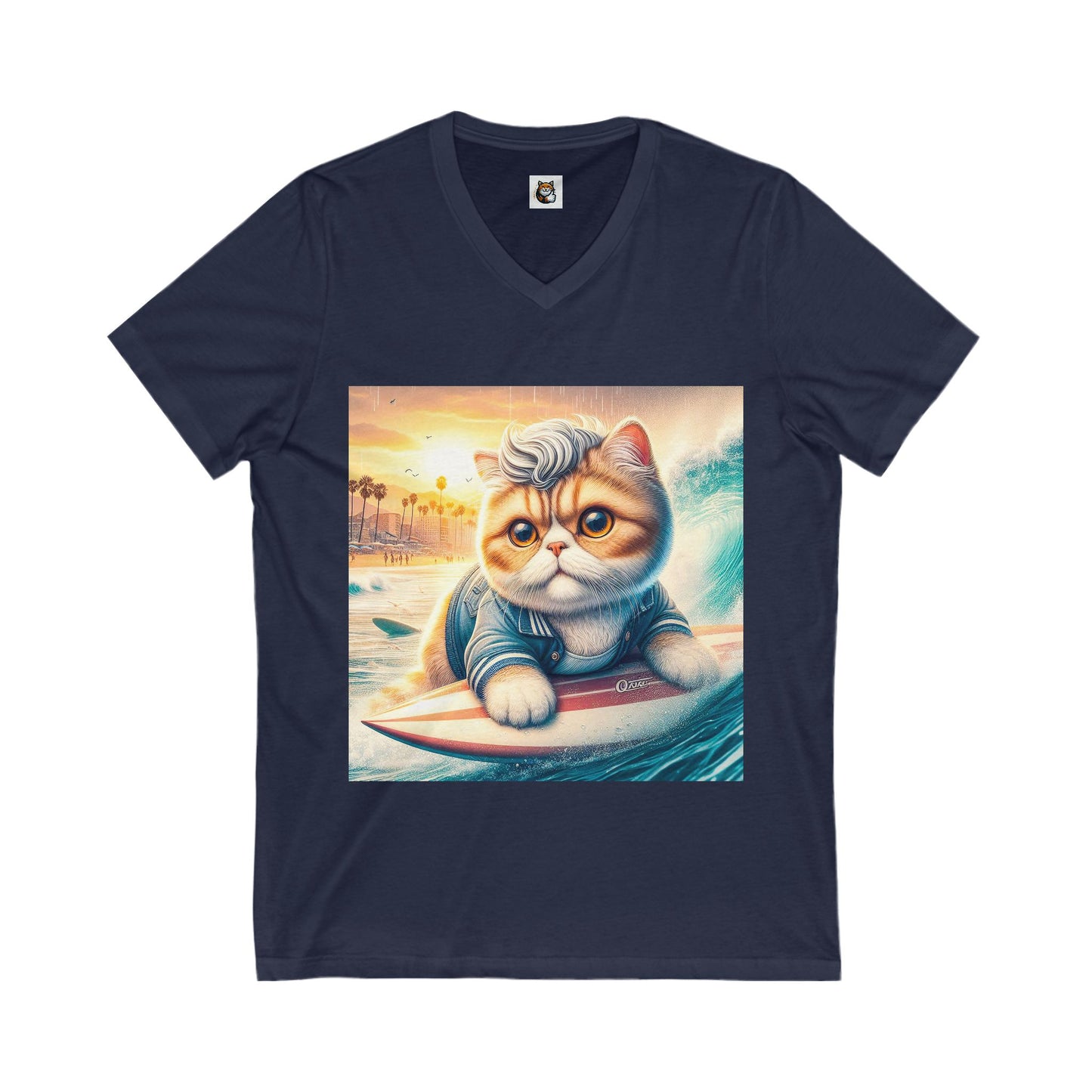 Selkirk Rex V-Neck 50s surfer