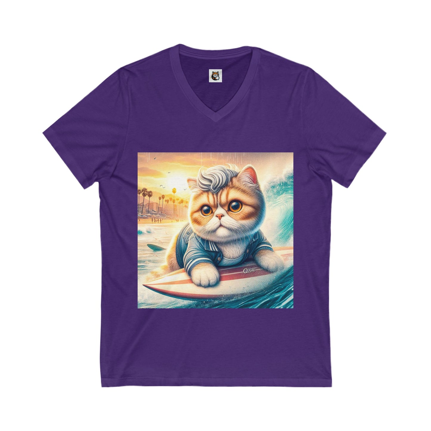 Selkirk Rex V-Neck 50s surfer