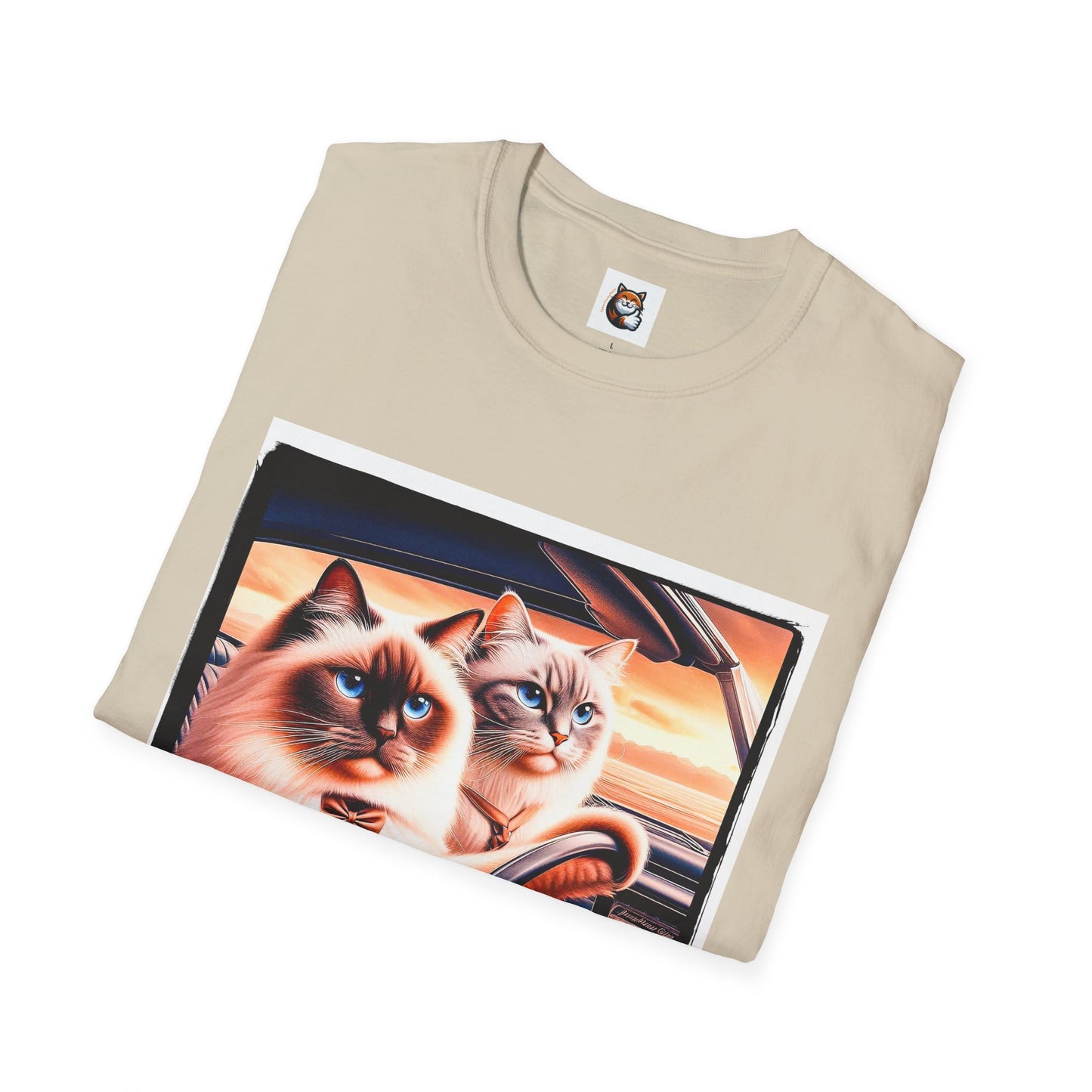 Wacky Birman Unisex Softstyle T-Shirt