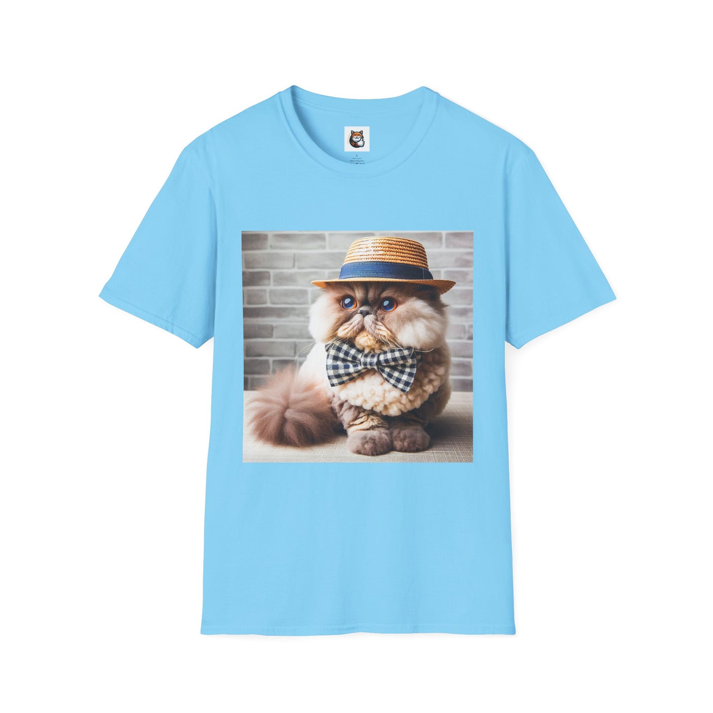 Selkirk Rex Cat T-Shirt hat and bow tie